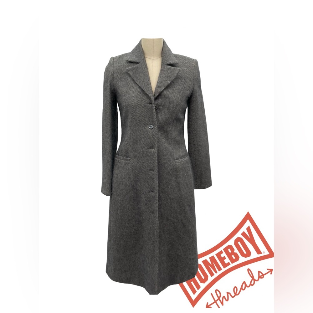 Rebecca Taylor Gray Long Coat